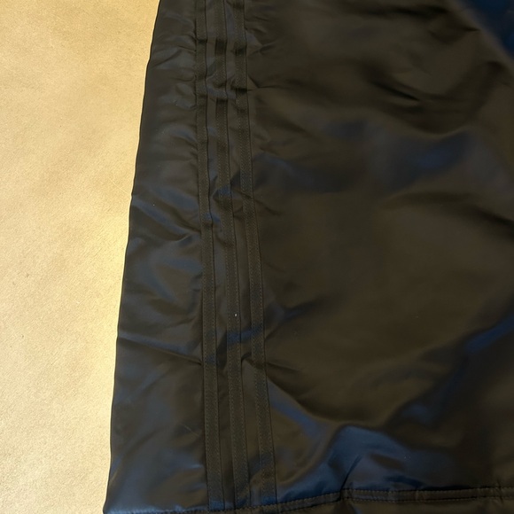 Adidas Blue Version Women’s Black Santiago Long Coat Size Small - Picture 8 of 12